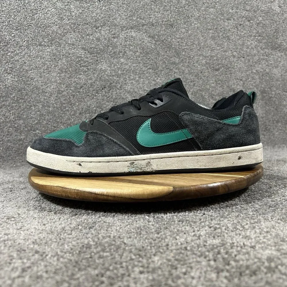 Nike SB Alleyoop CJ0882-007 Mens Size 14 Mystic Green Black Skate Shoes Used